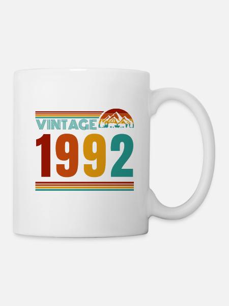 MILLÉSIME 1992 - Mug blanc - blanc