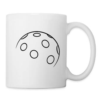 Sports Silhouettes Collection Floorball dark - Mug - white - Right