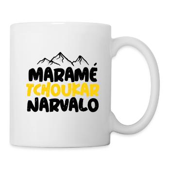 Maramé Tchoukar Narvalo - Mug blanc - blanc - Droite