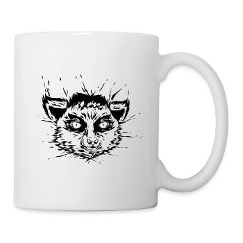 Lemur Head - Mug - white - Right