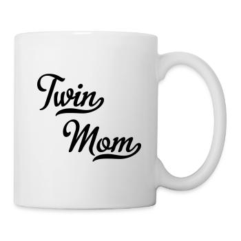 Maman jumelle - Mug blanc - blanc - Droite