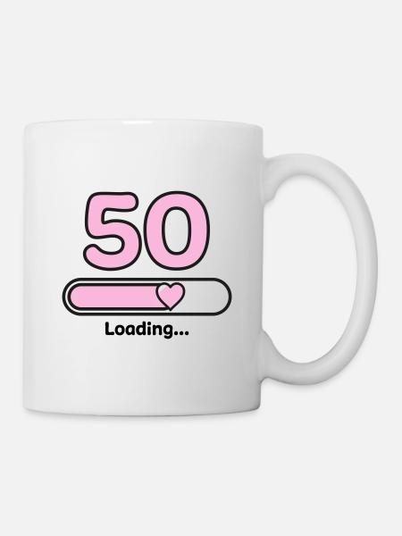 50 Jahre - Tasse - Weiß