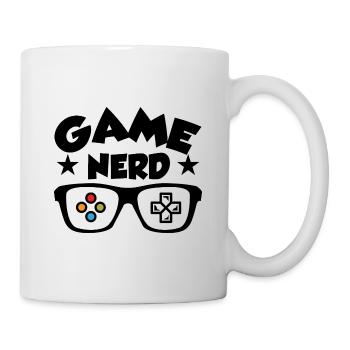 Game Nerd Video Game Player Geek Gaming Gamer Pc C - Tasse - Weiß - Rechts