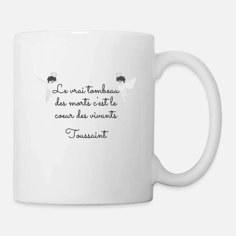 Toussaint. Fête religieuse. - Mug blanc - blanc