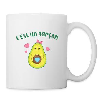 C'est un garçon t-shirt femme enceinte humour - Mug blanc - blanc - Droite