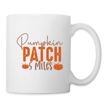 Pumpkin Patch 5 Miles - Mug - white - Right