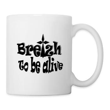 Breizh to be alive - Mug - white - Right