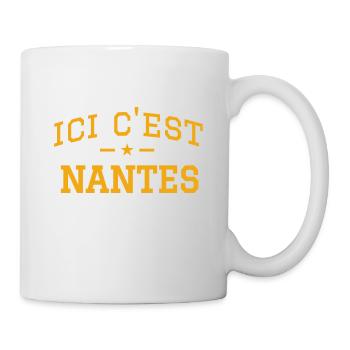 Ici c'est Nantes - Mug blanc - blanc - Droite