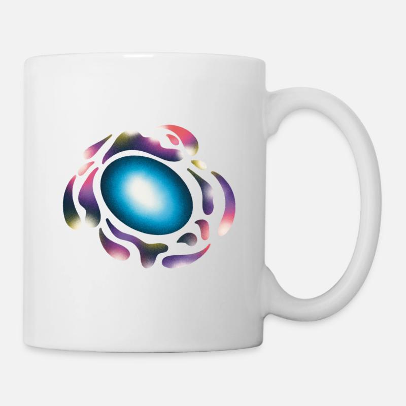 Galaxie Design - Tasse - Weiß