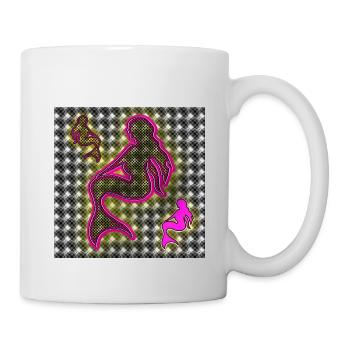 Meerjungfrauen - Club WoW - Tasse - Weiß - Rechts