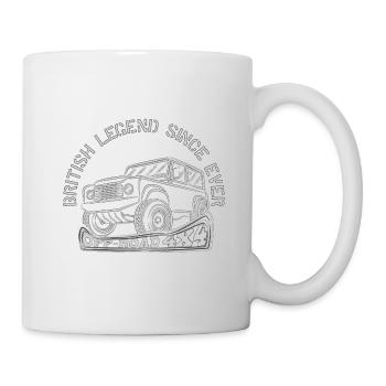 LÉGENDE BRITANNIQUE DEPUIS TOUJOURS - Mug blanc - blanc - Droite