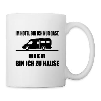 camping - Tasse - Weiß - Rechts