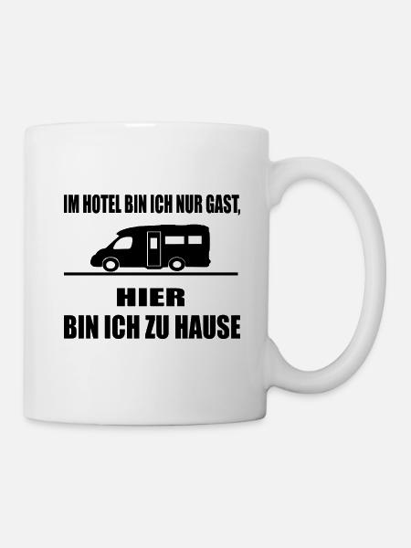 camping - Tasse - Weiß