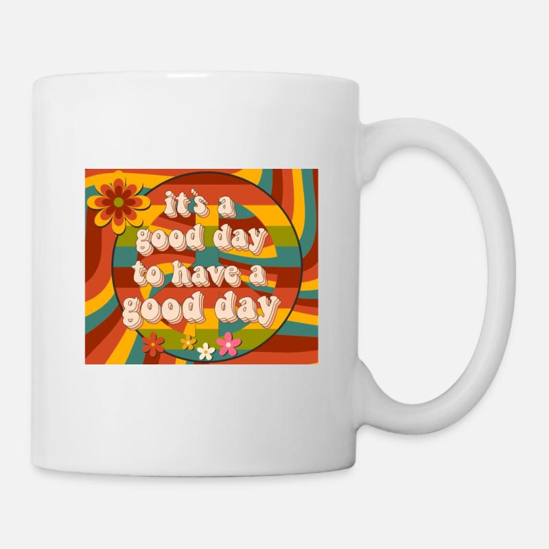 70s a good day to have a good day - Mug - white