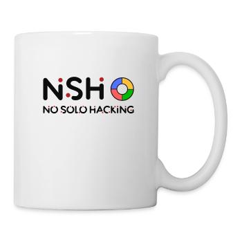 Pas seulement le piratage du merchandising - Mug blanc - blanc - Droite