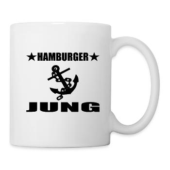 Hamburg - Tasse - Weiß - Rechts