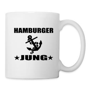 Hamburg - Tasse - Weiß - Rechts