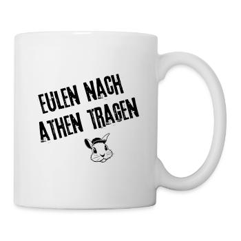 Überflüssige Weisheit Designs - Tasse - Weiß - Rechts