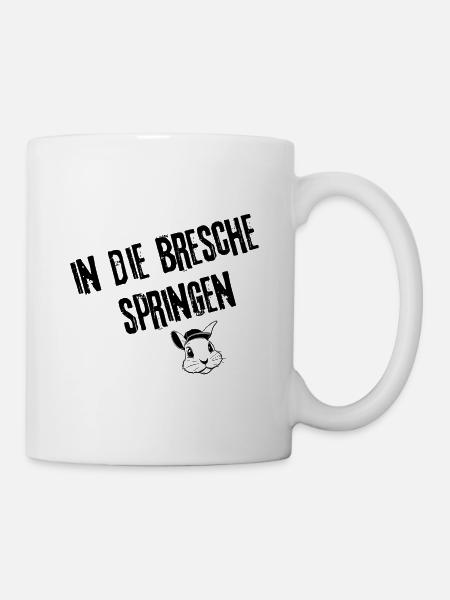 Breschenfüller Designs | Redewendung - Tasse - Weiß