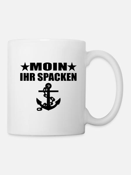 Moin - Tasse - Weiß
