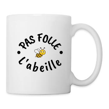 Bee beekeeper humor - Mug - white - Right