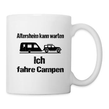 Camping - Tasse - Weiß - Rechts