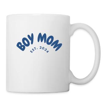 Boy Mom est. 2024 - Mug - white - Right