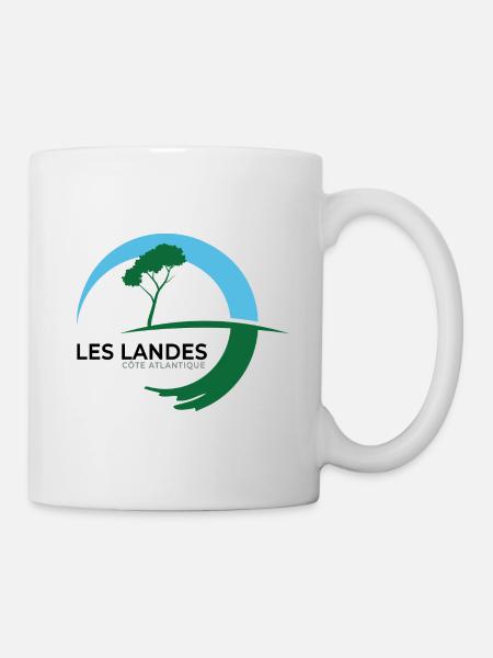 002 LES LANDES - Mug blanc - blanc