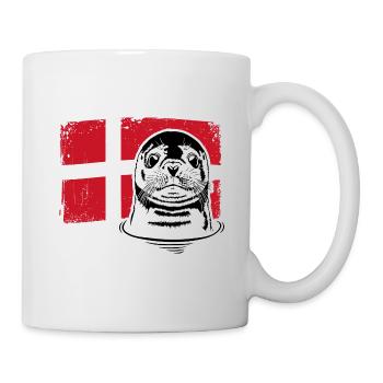 Phoque Danemark Animaux Vacances Wilsigns - Mug blanc - blanc - Droite