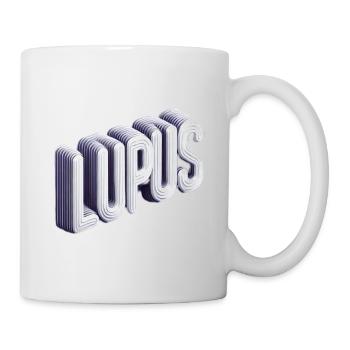 Lupus 3D - Tasse - Weiß - Rechts