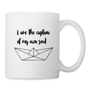 I am the captain of my own soul - Tasse - Weiß - Rechts