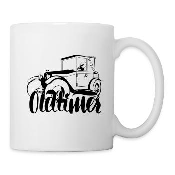Oldtimer - Tasse - Weiß - Rechts