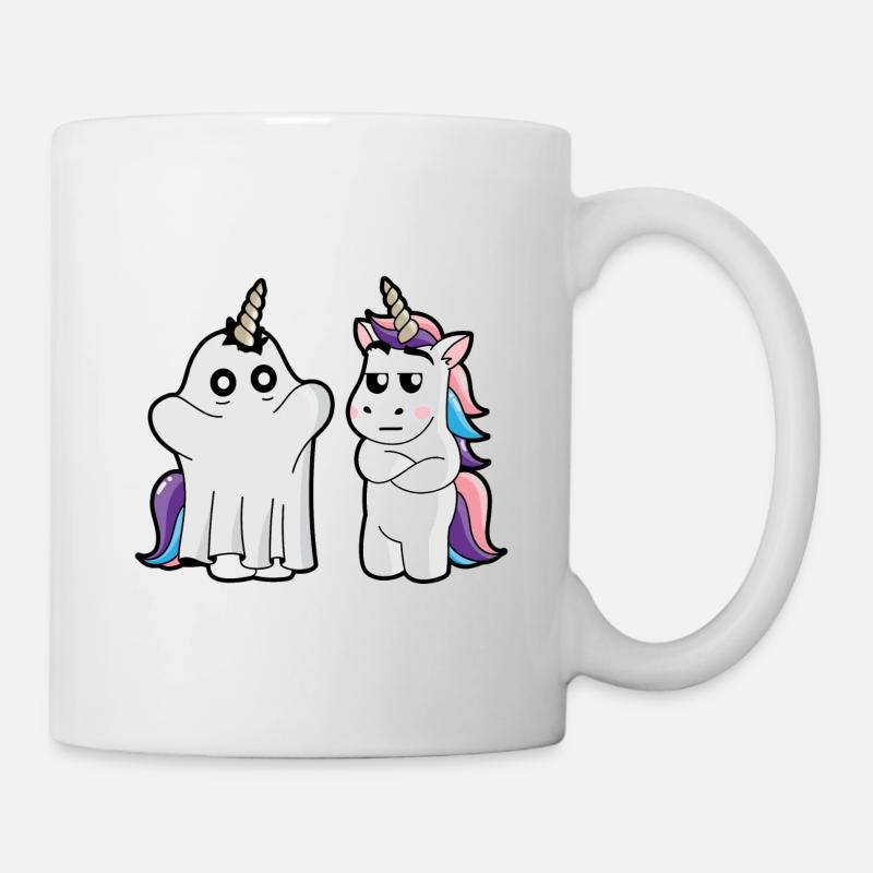Licorne Halloween - Mug blanc - blanc