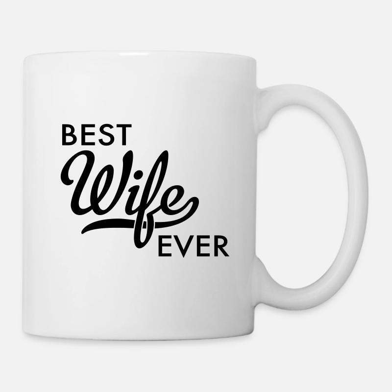 Ehefrau - Tasse - Weiß