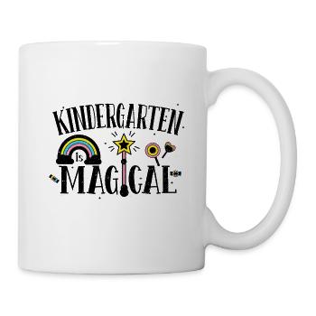 La maternelle est magique - Jardin d'enfants - Mug blanc - blanc - Droite