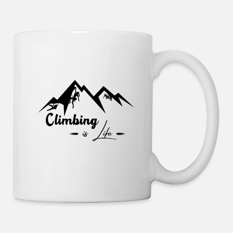 Climbing - Tasse - Weiß