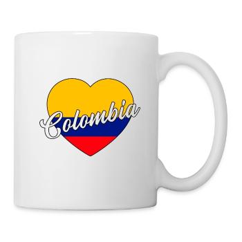 Colombie - Mug blanc - blanc - Droite