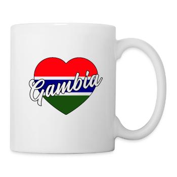 Gambie - Mug blanc - blanc - Droite