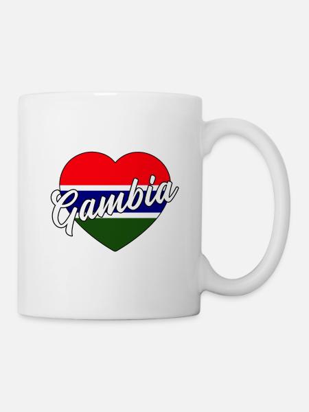 Gambia - Tasse - Weiß