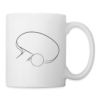 Sports Silhouettes Collection Table tennis - Mug - white - Right