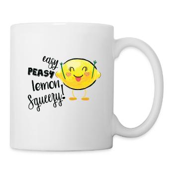 Easy Peasy Lemon Squeezy - Mug - white - Right