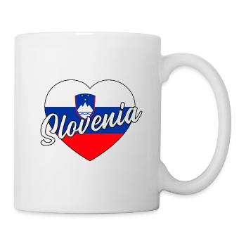 Slowenien - Tasse - Weiß - Rechts