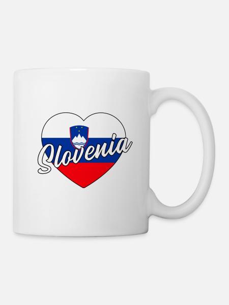 Slowenien - Tasse - Weiß