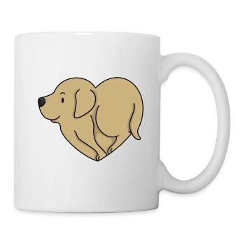 Love Golden Retriever - Mug - white - Right