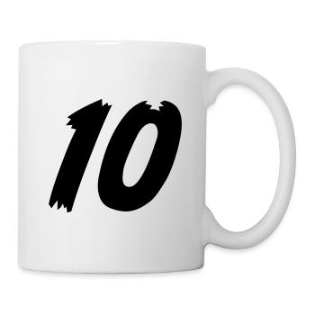 Number 10 - Mug - white - Right