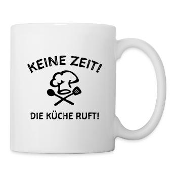 Koch Köchin Witzige Sprüche - Tasse - Weiß - Rechts