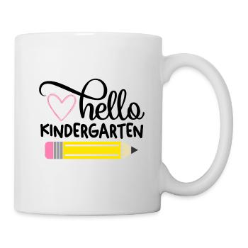 Hello Kindergarten - Mug - white - Right