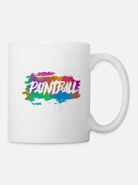 Paintball - Mug blanc - blanc