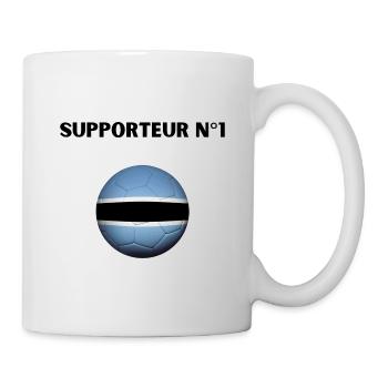 Supporteur N°1 équipe Football Argentine Messi - Mug blanc - blanc - Droite