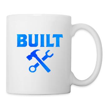 Built Not Bought Car Mechanic Automobile Repair Ca - Tasse - Weiß - Rechts